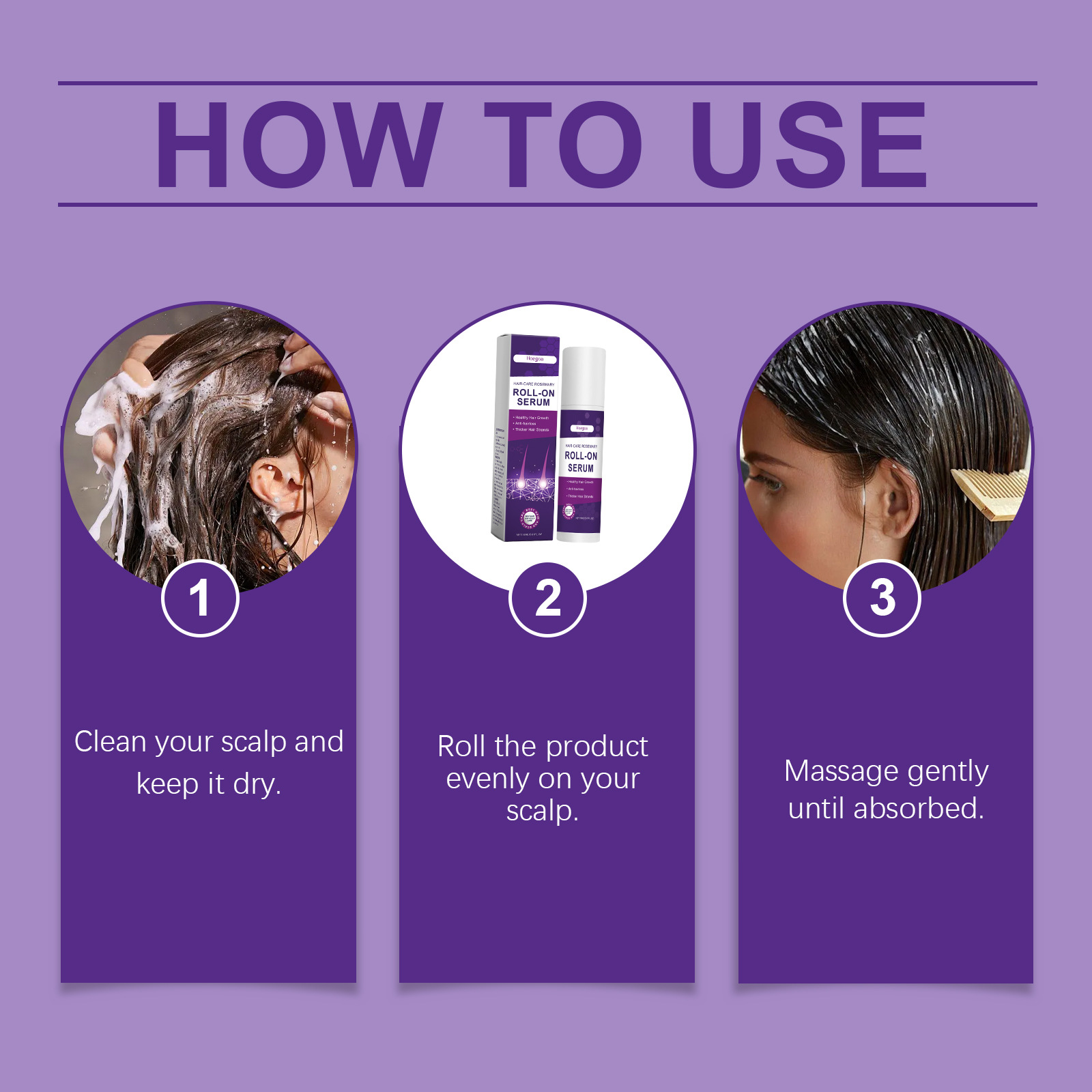 Hair Care Natural - เซรั่มปลูกผม ป้องกันผมร่วง เสริมสร้างรากผม ป้องกันศีรษะล้าน ลดการหลุดร่วง บำรุงล้ำลึก