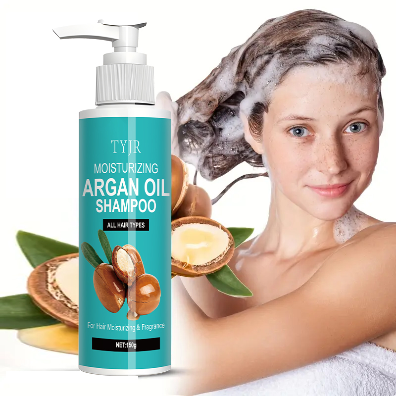 Hair Care Collagen - แชมพูน้ำมันอาร์แกนจากโมร็อกโก ผสมสูตรบำรุงจากว่านหางจระเข้ธรรมชาติ เหมาะสำหรับทั้งชายและหญิง ฟองเยอะ สดชื่น ไม่เหนียวเหนอะหนะ