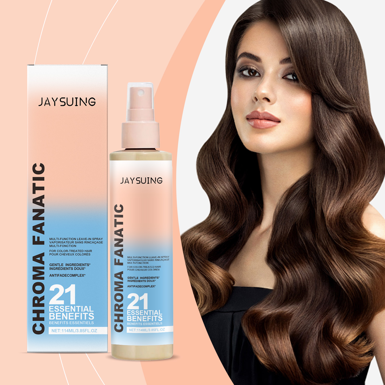 Hair Care Essence Oil - สเปรย์ให้ความชุ่มชื้นสําหรับผมหนังศีรษะ Smoothing ยืดเงาซ่อมร้อนย้อมสีเสีย Frizzy Hair Care
