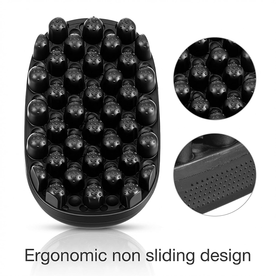 Twist Sponge Coil - แปรงจัดแต่งทรงผมแบบม้วน, แปรงฟองน้ำจัดแต่งทรงผมแบบบิดเกลียว, ทนทาน, แปรงหวีที่ล้างทำความสะอาดได้สำหรับผมหยิก, ผมหยักศก, ผมลอน