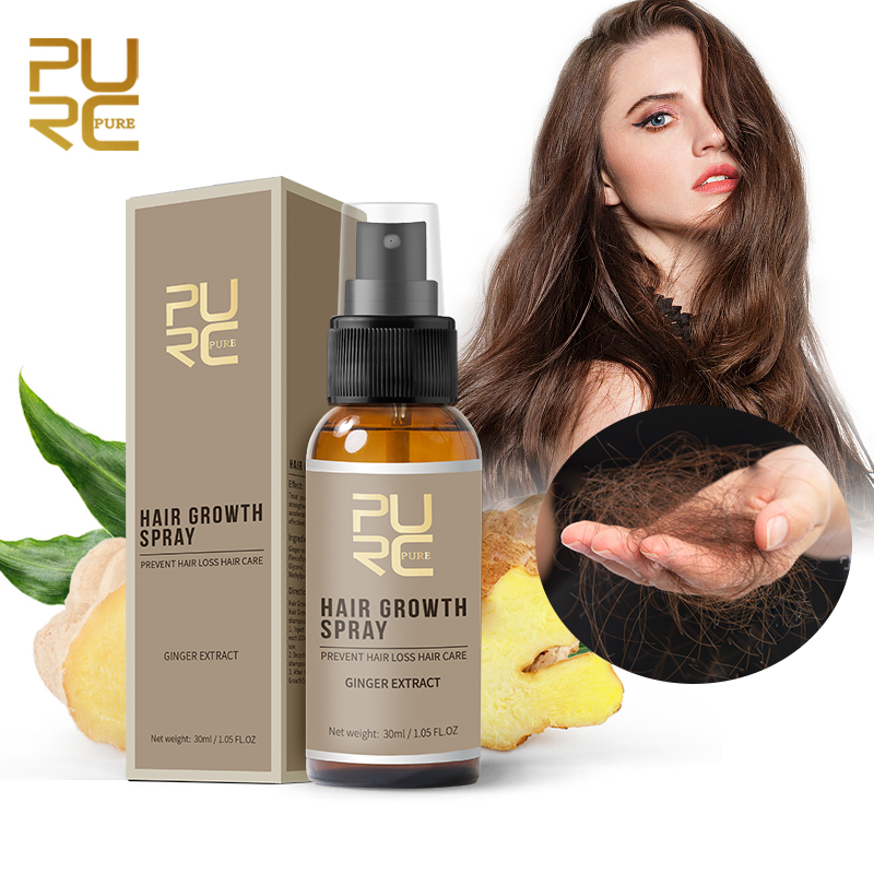 Hair Care Set - ชุดผลิตภัณฑ์ดูแลเส้นผมเซรั่มบำรุงและบำรุงผมจากรากขิงสเปรย์บำรุงผมสำหรับผู้ชายผู้หญิง
