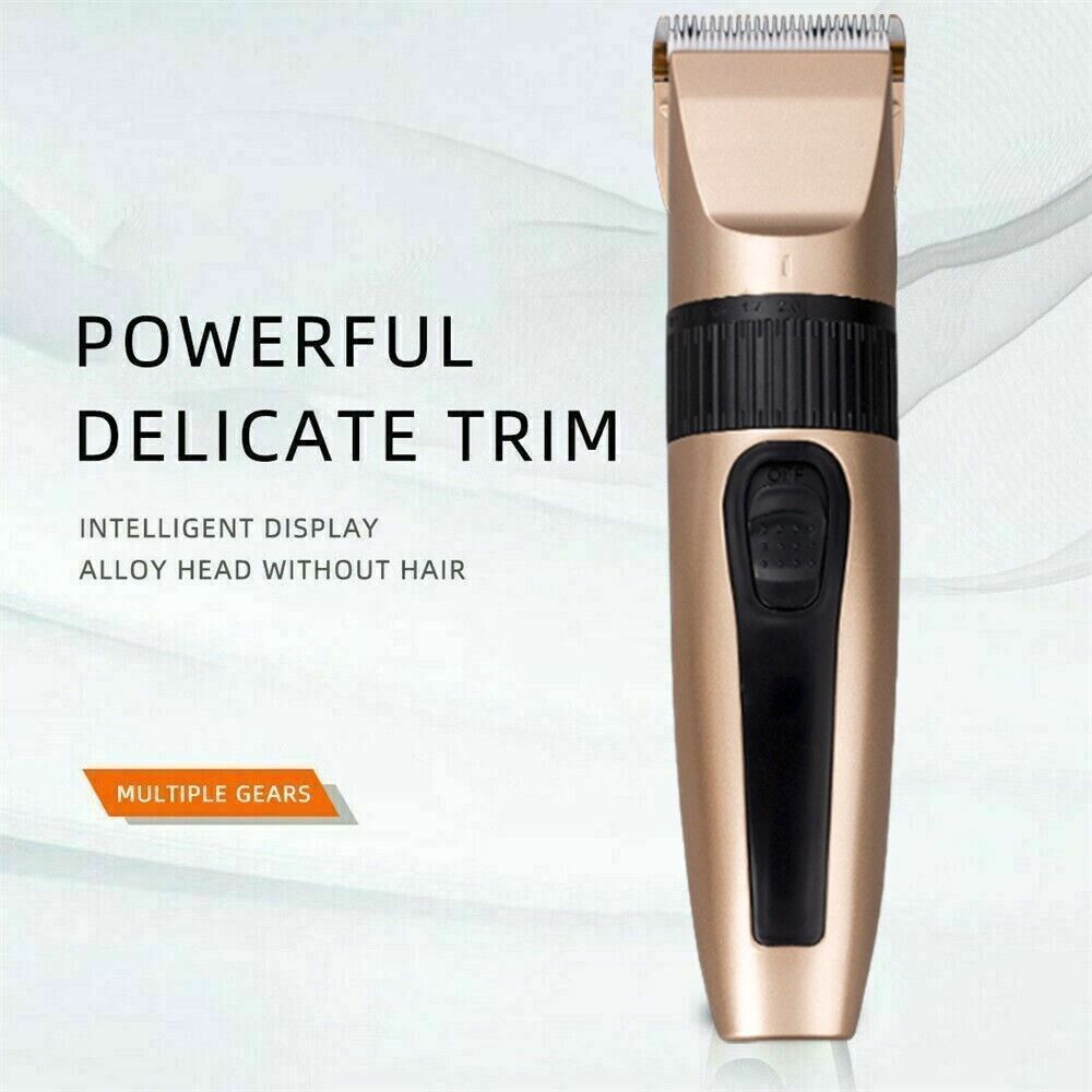 Hair Care Set - ชุดเครื่องตัดผมไร้สายแบบมืออาชีพ, 4 หัวตัด 3-12 มม., ใบมีดเซรามิกที่อ่อนโยนต่อผิว,