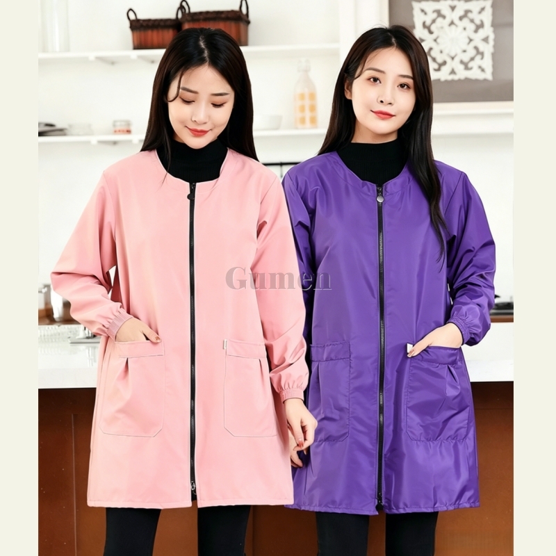 Hair Care Works - XL/2XL/3XL กางเกงทำงานกันน้ำ ร้านขายสัตว์เลี้ยง ชุดกรูมมิ่งสุนัข ป้องกันไฟฟ้าสถิตย์ กางเกงไม่ติดขน
