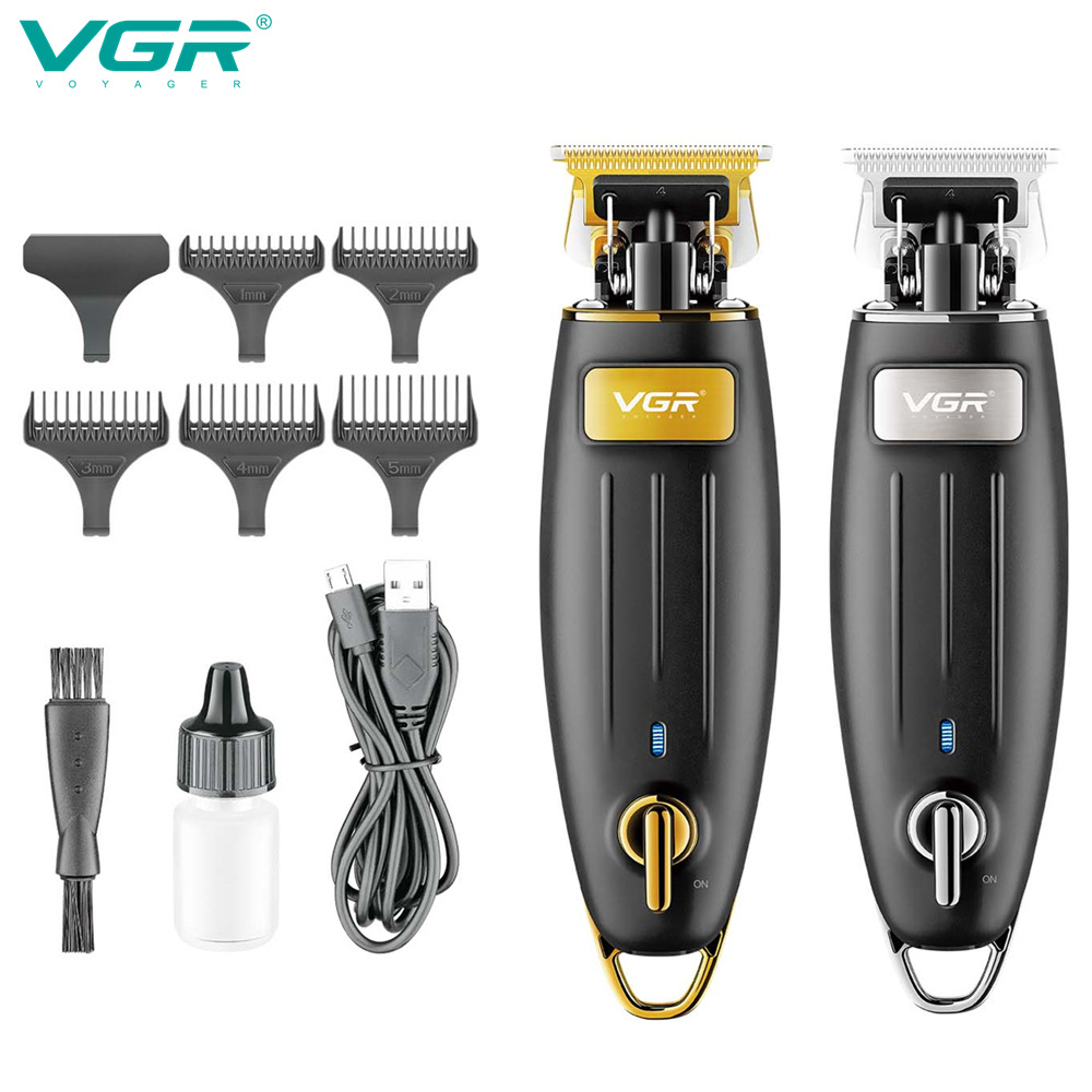 Hair Care Works - Vgr เครื่องตัดผมไฟฟ้า vgr 192ที่ตัดขนเครื่องใช้ในบ้านดูแลส่วนบุคคลแบบมืออาชีพเครื่องตัดแต่งหนวดยูเอสบีสำหรับตัดผมร้านเสริมสวย V-192 vgr