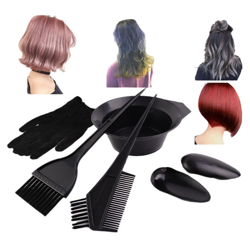 5/7/9 ชิ้นชุดย้อมผมร้านทำผม ย้ - Hair Care Set บทวิจารณ์และราคา
