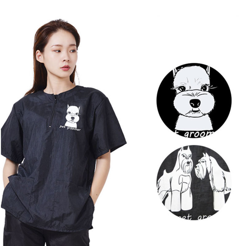 S-3XL Pet Groomer Jacket Pet S - Hair Care Works บทวิจารณ์และราคา