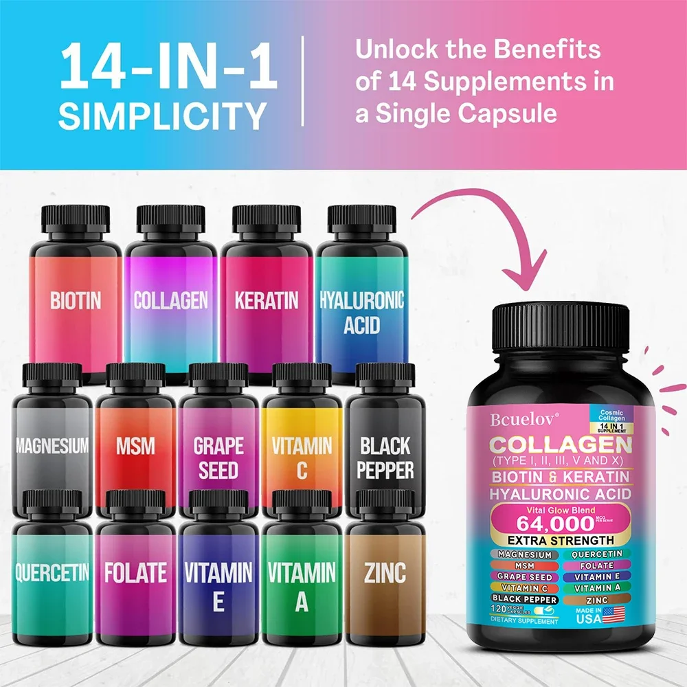 แคปซูลคอลลาเจน Biotin Keratin  - Hair Care Collagen บทวิจารณ์และราคา