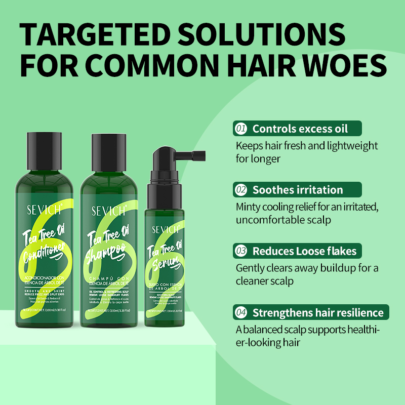 Tea Tree Essence แชมพูครีมนวดผ - Hair Care Set บทวิจารณ์และราคา