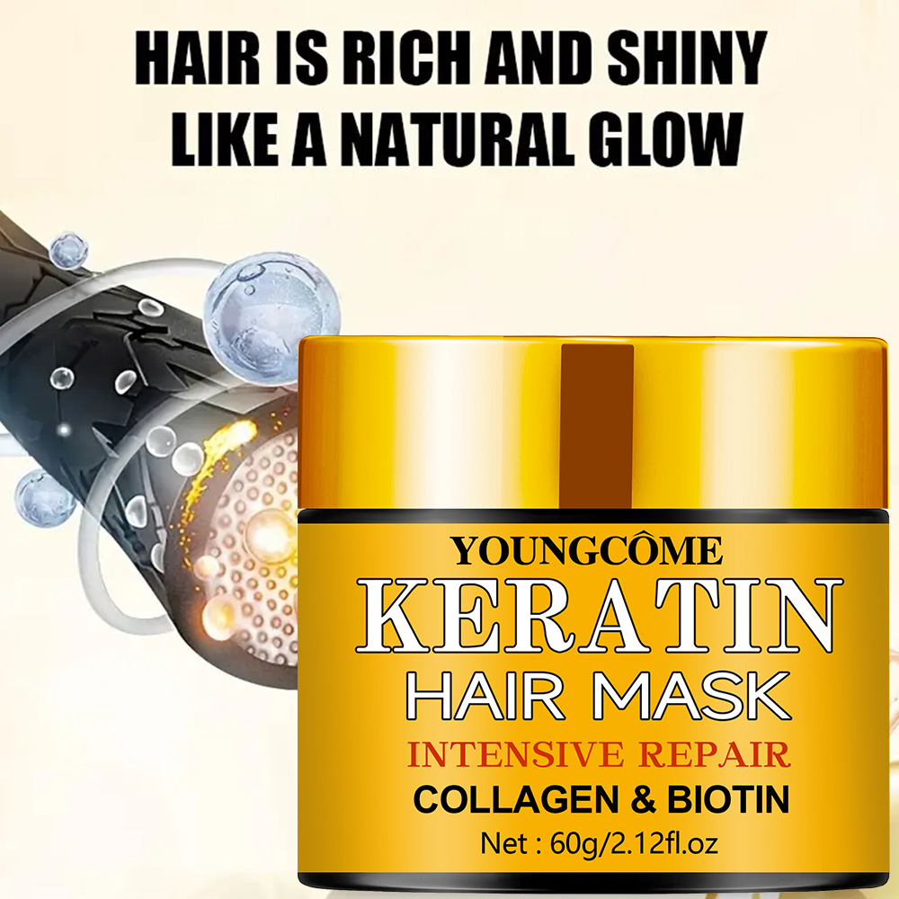 ผมซ่อมแซม Hair Mask น้ํามันหอม - Hair Care Collagen บทวิจารณ์และราคา
