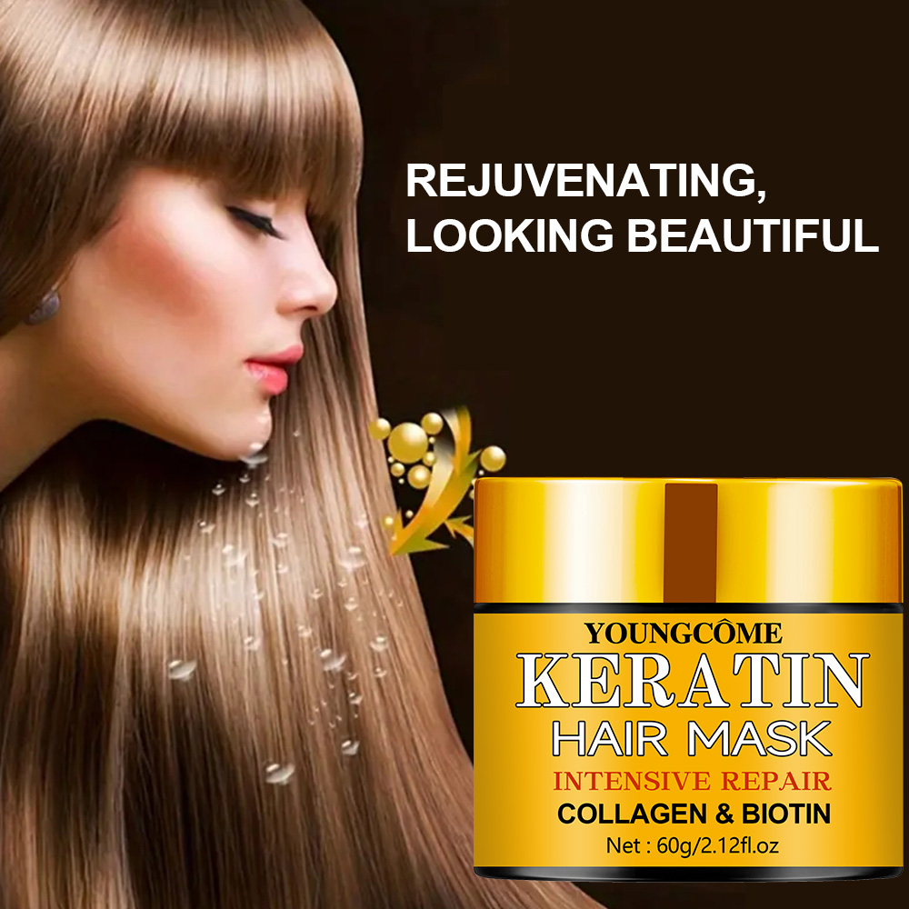 ผมซ่อมแซม Hair Mask น้ํามันหอม - Hair Care Collagen บทวิจารณ์และราคา