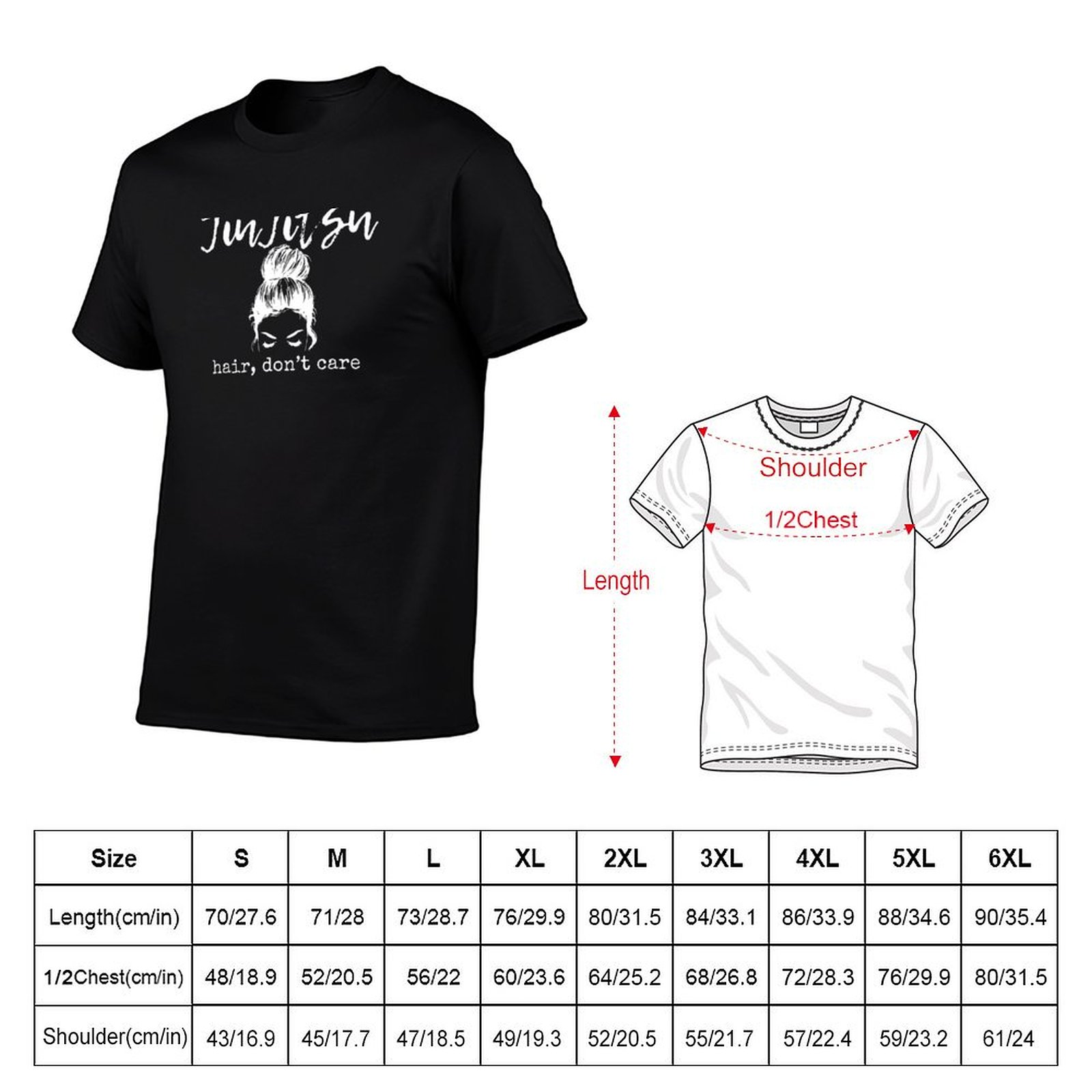 เสื้อยืดผู้หญิงลาย Jiu Jitsu H - Hair Care Works บทวิจารณ์และราคา