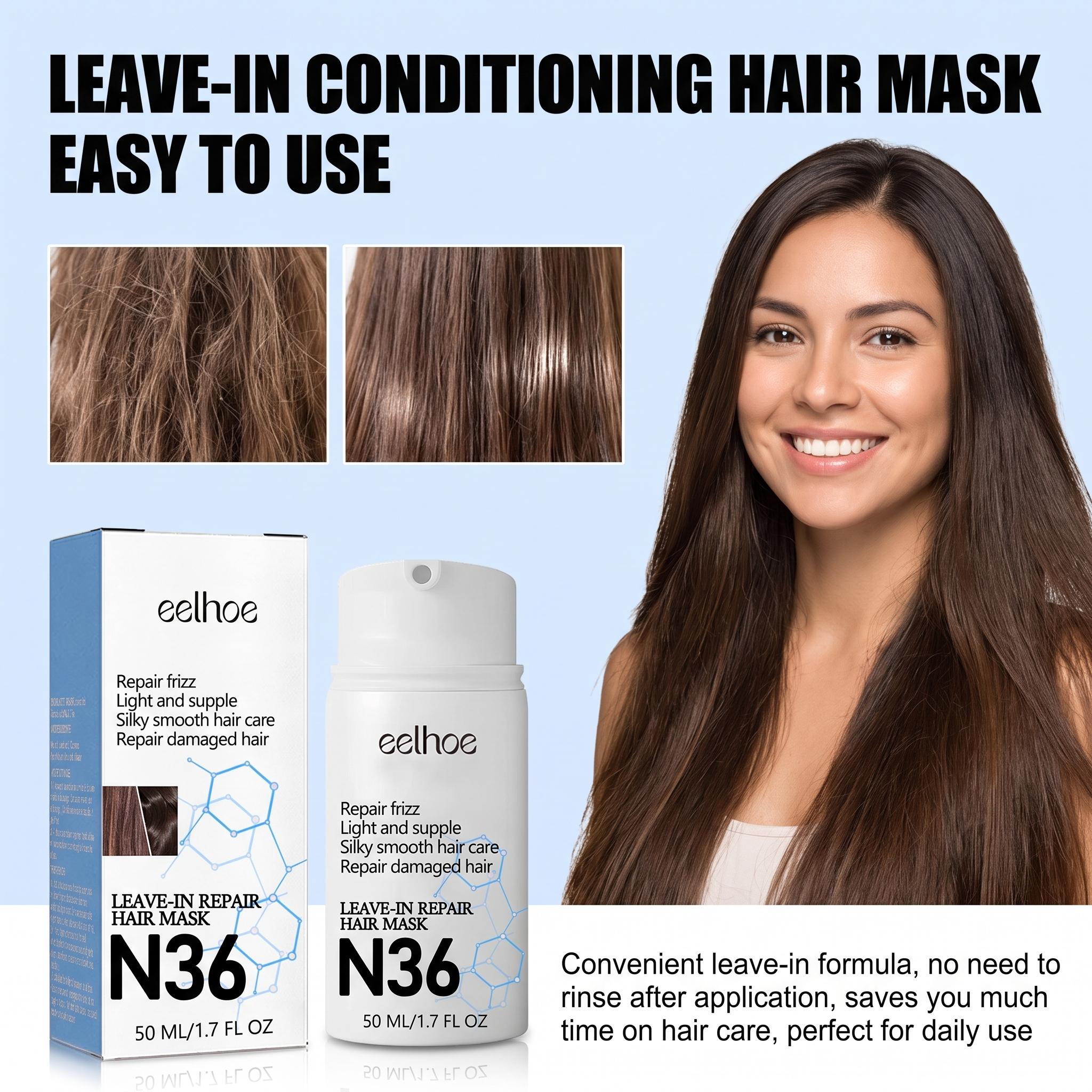 มาส์กบำรุงผมแบบไม่ต้องล้างออก  - Hair Care Keratin Treatment บทวิจารณ์และราคา