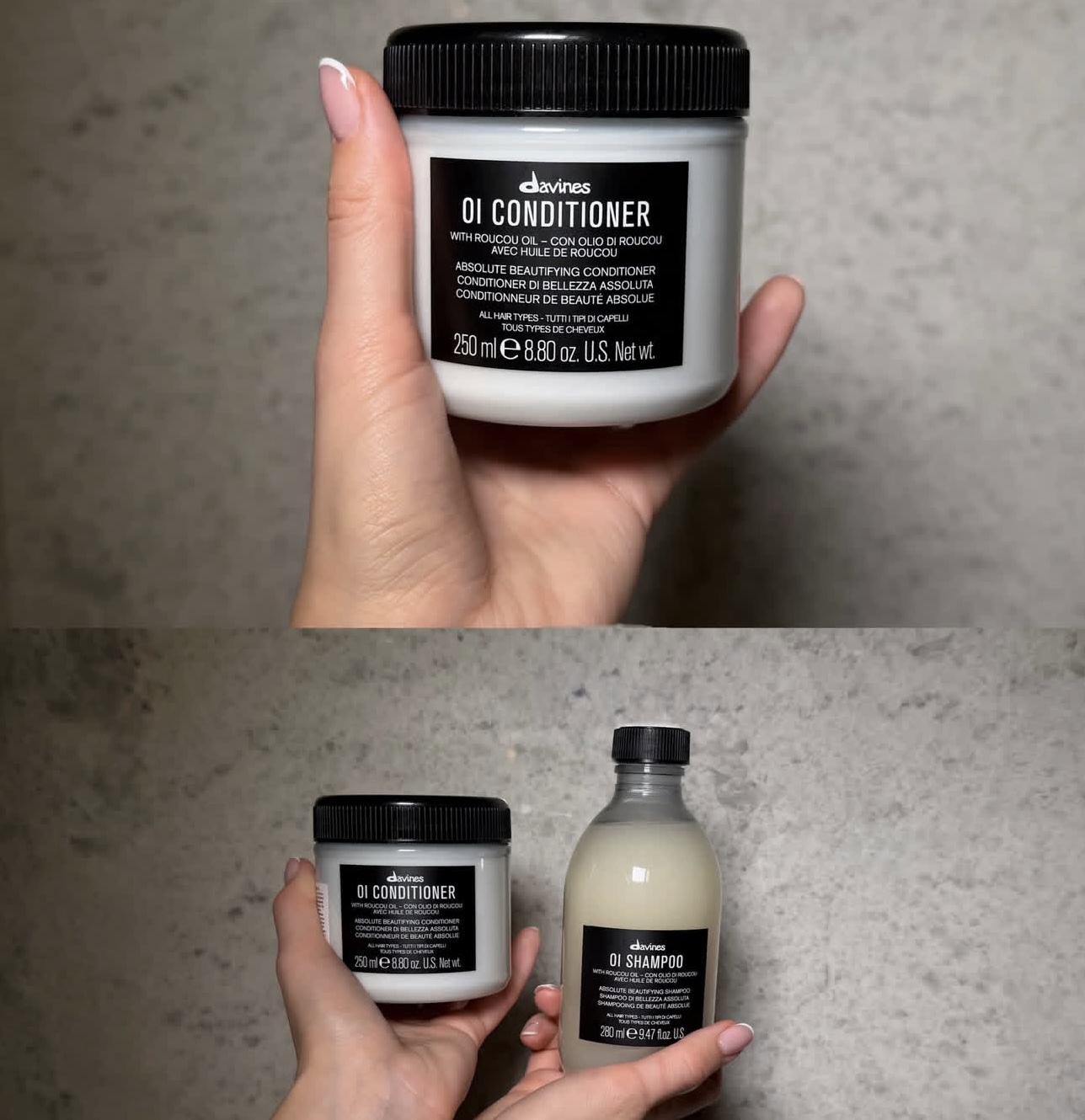 ดาวีนส์ โอไอ แฮร์ แชมพู คอนดิช - Hair Care Set บทวิจารณ์และราคา