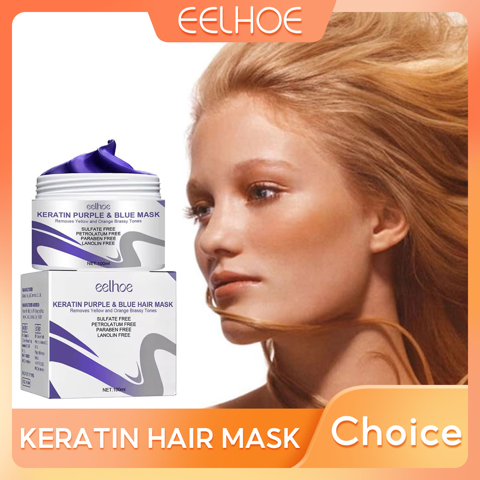 Keratin Hair Mask นุ่มเรียบเสี - Hair Care Collagen บทวิจารณ์และราคา