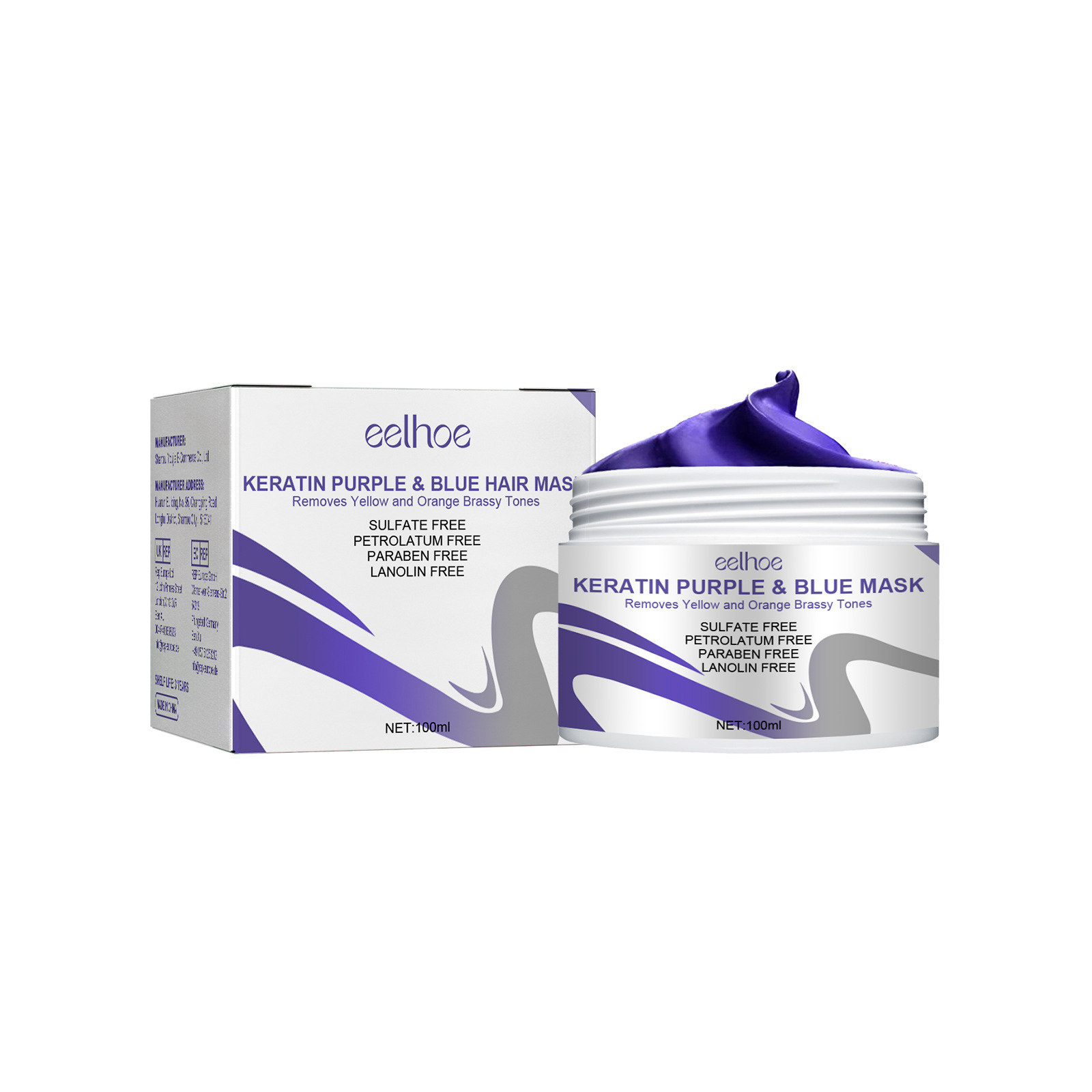 Keratin Hair Mask นุ่มเรียบเสี - Hair Care Collagen บทวิจารณ์และราคา