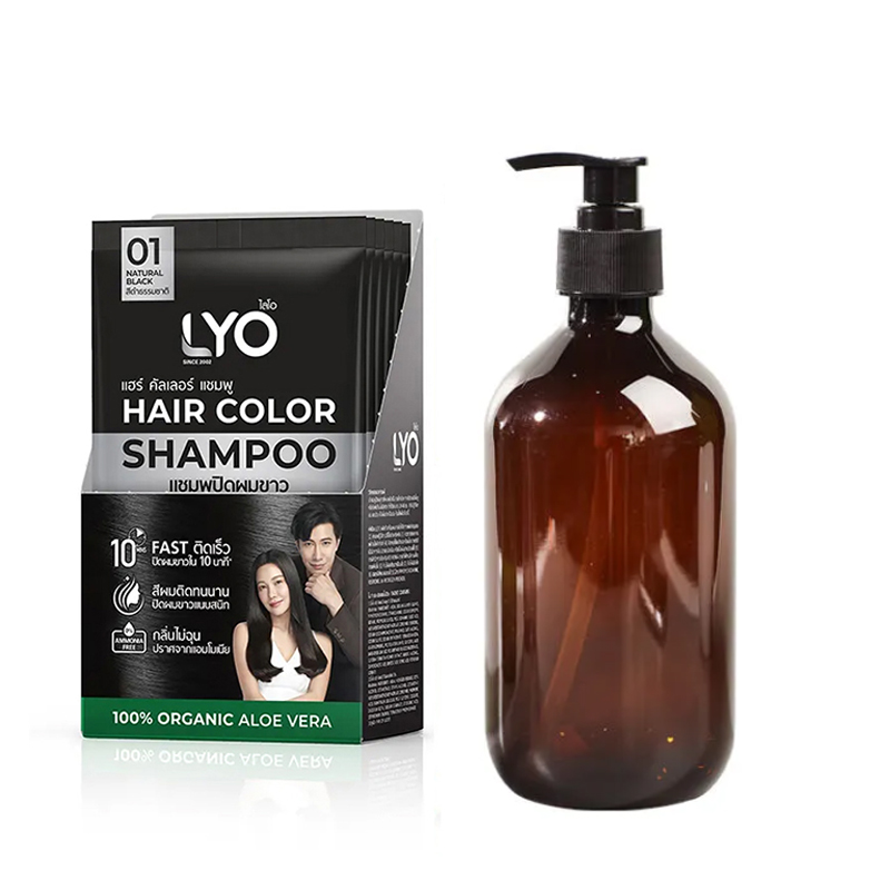 Lyo ธรรมชาติพืชย้อมผมสีผมแชมพู - Hair Care Natural บทวิจารณ์และราคา