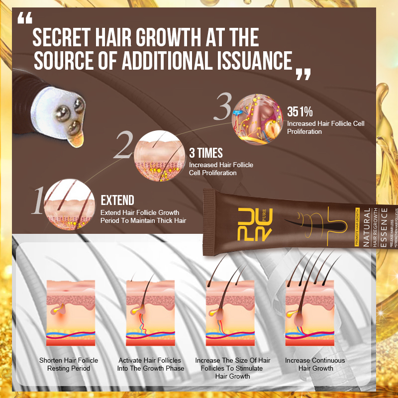 เซรั่มเจริญเติบโตของเส้นผมสำหร - Hair Care Essence Oil บทวิจารณ์และราคา