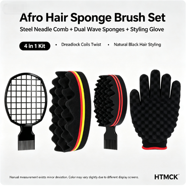 ชุดแปรงฟองน้ำสำหรับผมแอฟโฟร หว - Twist Sponge Coil บทวิจารณ์และราคา