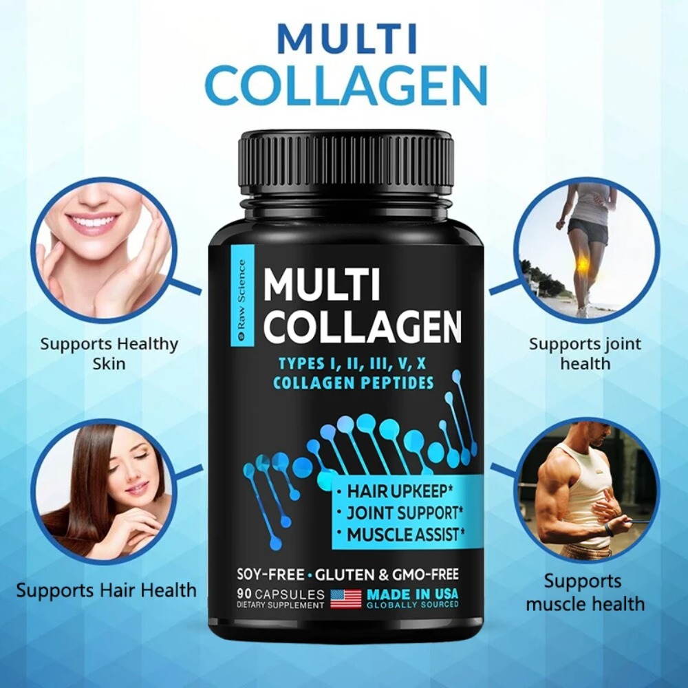 อาหารเสริมคอลลาเจนหลายชนิด - แ - Hair Care Collagen บทวิจารณ์และราคา