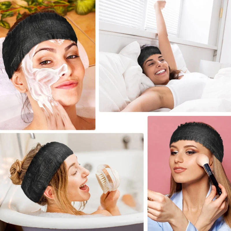 100 ชิ้นทิ้งHeadbandsไม่ทอสปาS - Hair Care Journey บทวิจารณ์และราคา