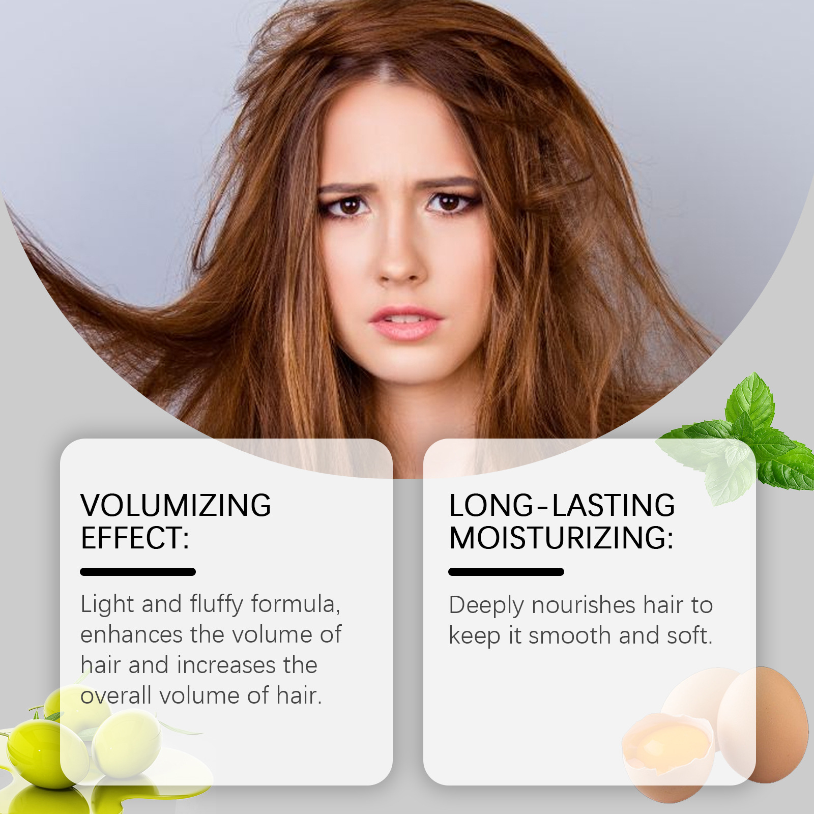 น้ำมันบำรุงผมสูตรไข่ ฟื้นฟูผมน - Hair Care Natural บทวิจารณ์และราคา