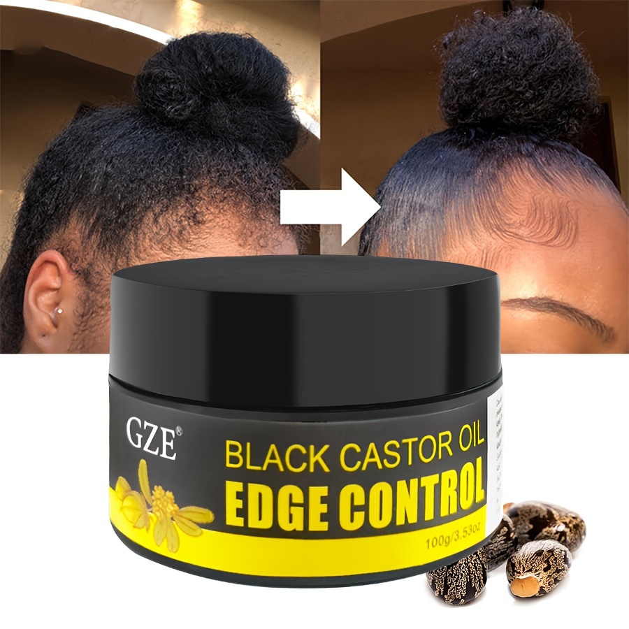 Gze african Black castor Extra - Edge Control Gel บทวิจารณ์และราคา