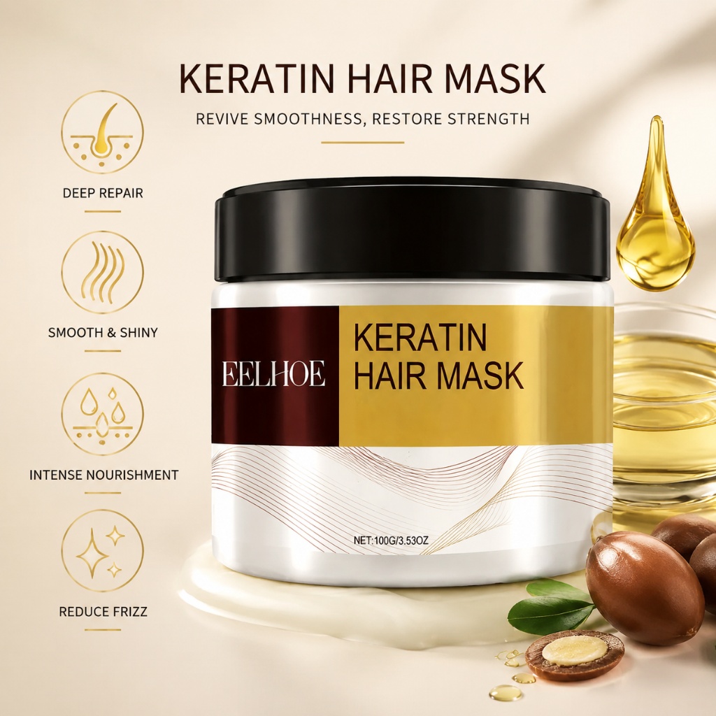มาส์กบำรุงผมเคราติน อาร์แกน น้ - Hair Care Collagen บทวิจารณ์และราคา