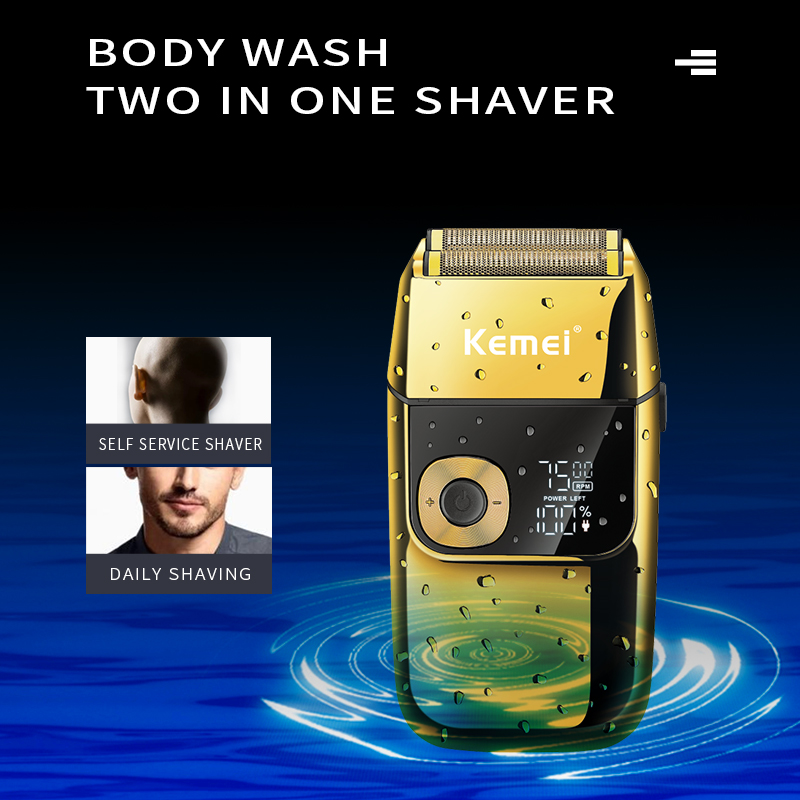 Kemei 2 in 1 เครื่องโกนหนวดไฟฟ - Hair Care Works บทวิจารณ์และราคา