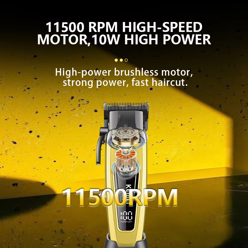 เครื่องตัดผม KEMEI สำหรับผู้ชา - Hair Care Works บทวิจารณ์และราคา