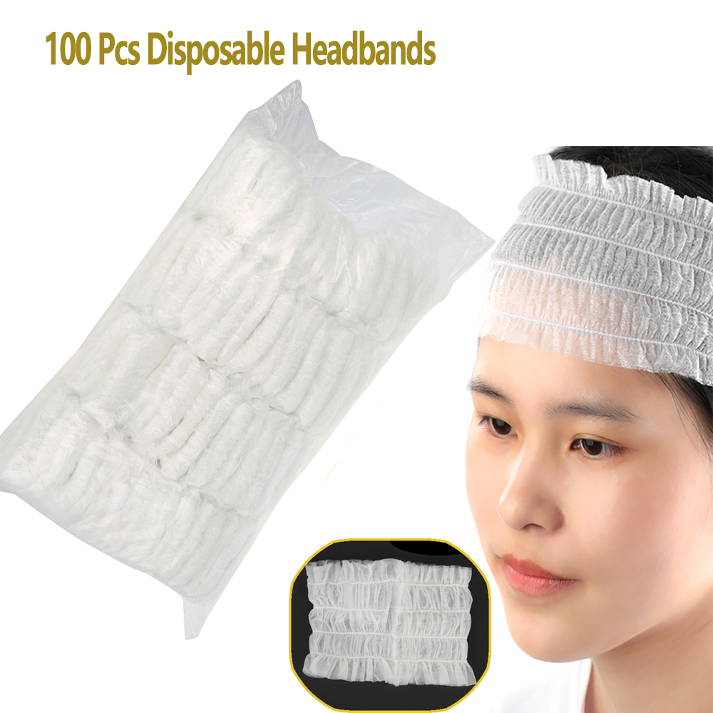 100 ชิ้นทิ้งHeadbandsไม่ทอสปาS - Hair Care Journey บทวิจารณ์และราคา