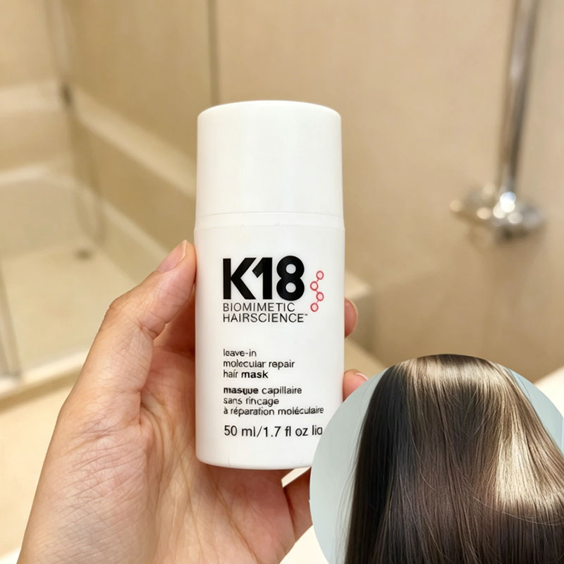 มาส์กบำรุงผม Hot K18 แบบไม่ต้อ - Hair Care Natural บทวิจารณ์และราคา