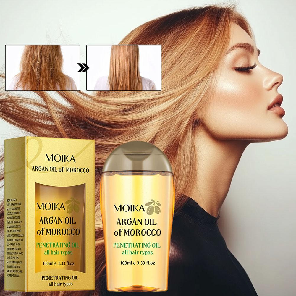น้ำมันอาร์แกนของโมร็อกโก น้ำมั - Hair Care Essence Oil บทวิจารณ์และราคา