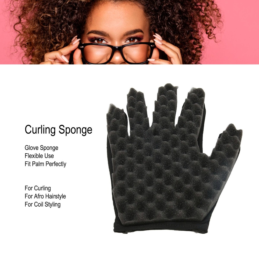 ถุงมือฟองน้ำม้วนผมแบบยืดหยุ่น  - Twist Sponge Coil บทวิจารณ์และราคา