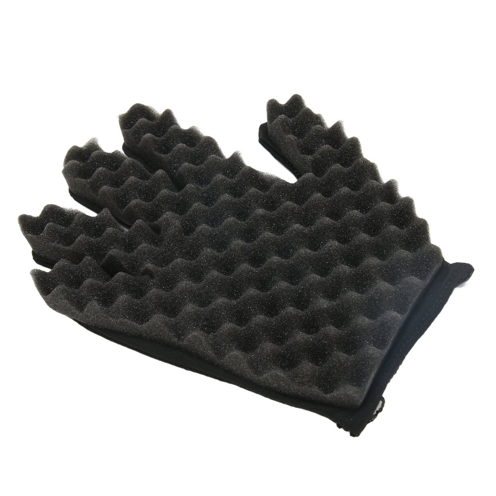 ถุงมือฟองน้ำม้วนผมแบบยืดหยุ่น  - Twist Sponge Coil บทวิจารณ์และราคา