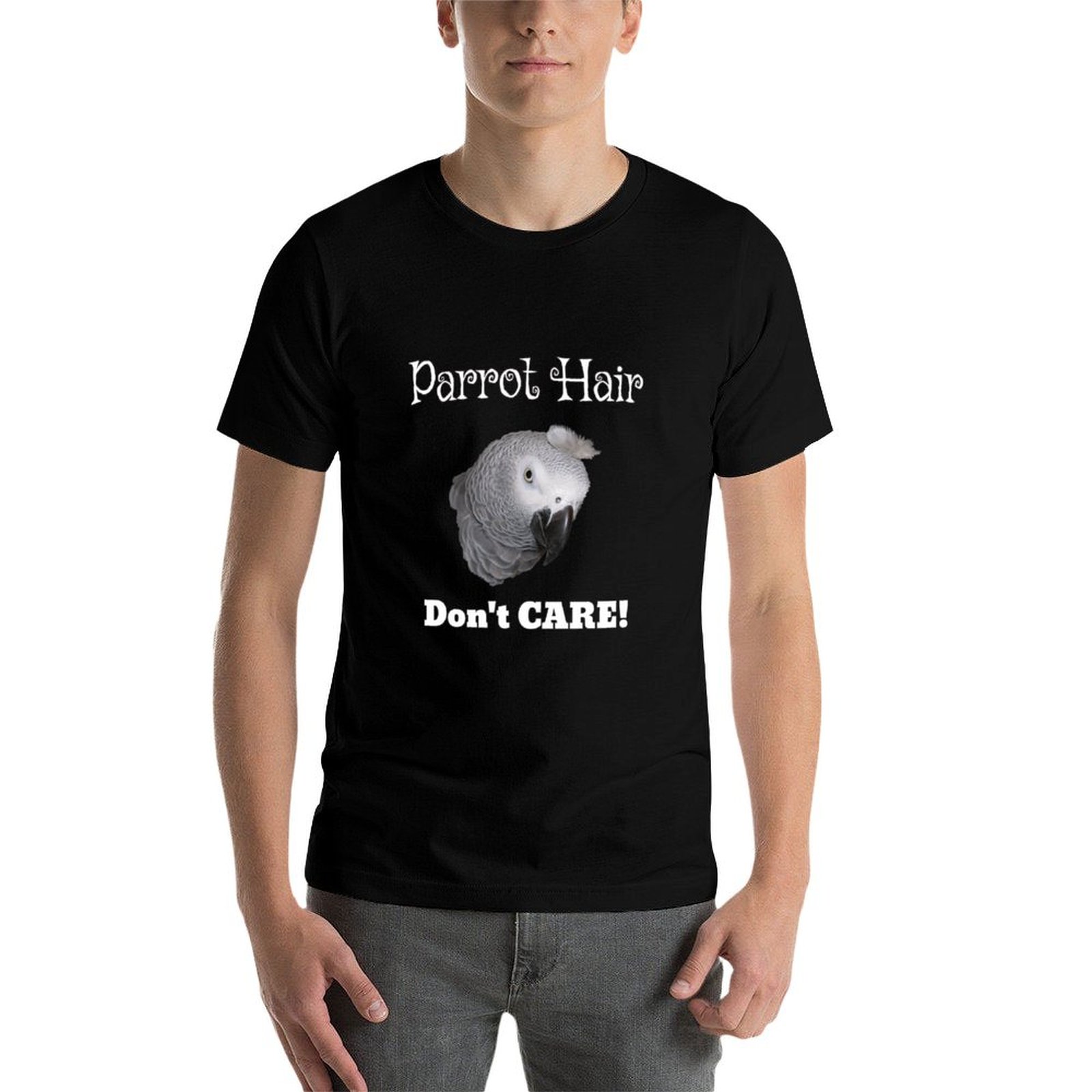 เสื้อยืดลาย Parrot Hair Don't  - Hair Care Works บทวิจารณ์และราคา