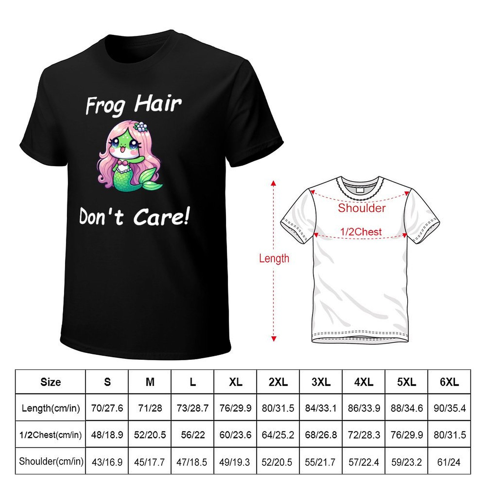 Frog hair don't care! T-Shirt  - Hair Care Works บทวิจารณ์และราคา