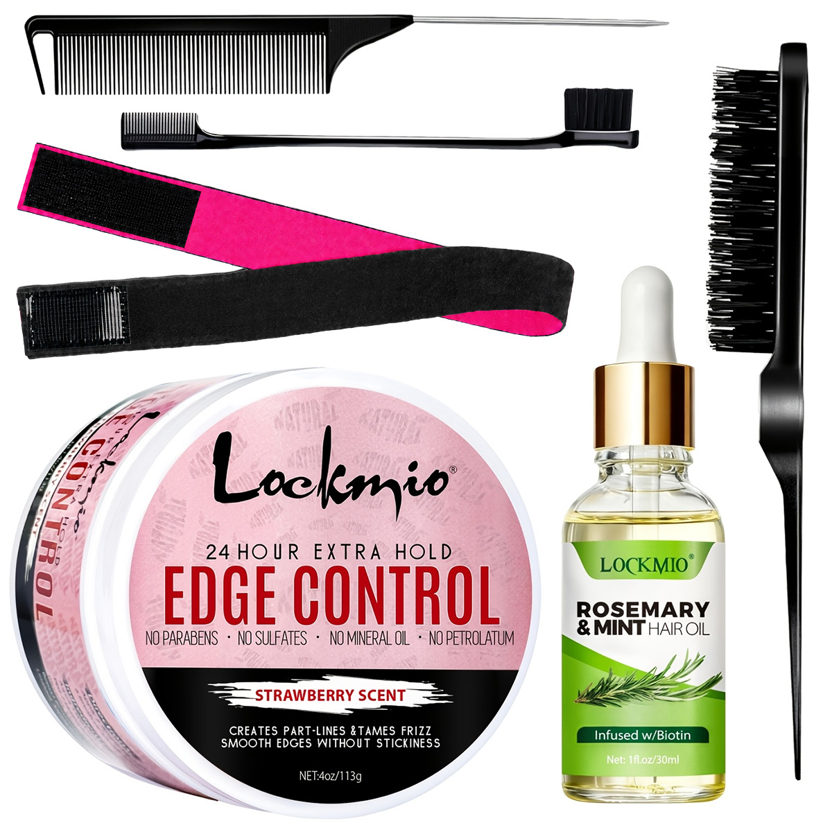 เจลจัดแต่งทรงผม, น้ำมันโรสแมรี - Edge Control Gel บทวิจารณ์และราคา