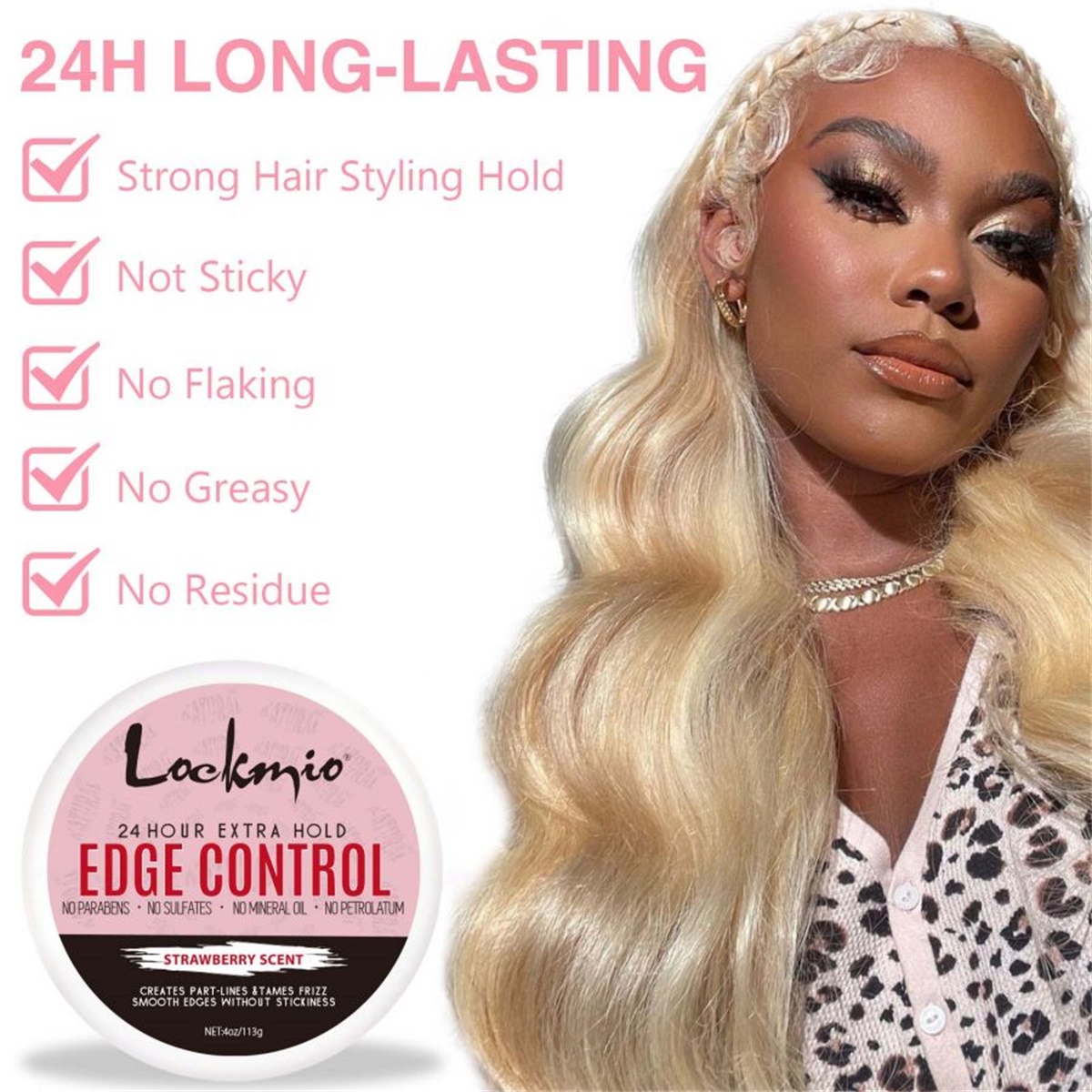 เจลจัดแต่งทรงผม, น้ำมันโรสแมรี - Edge Control Gel บทวิจารณ์และราคา