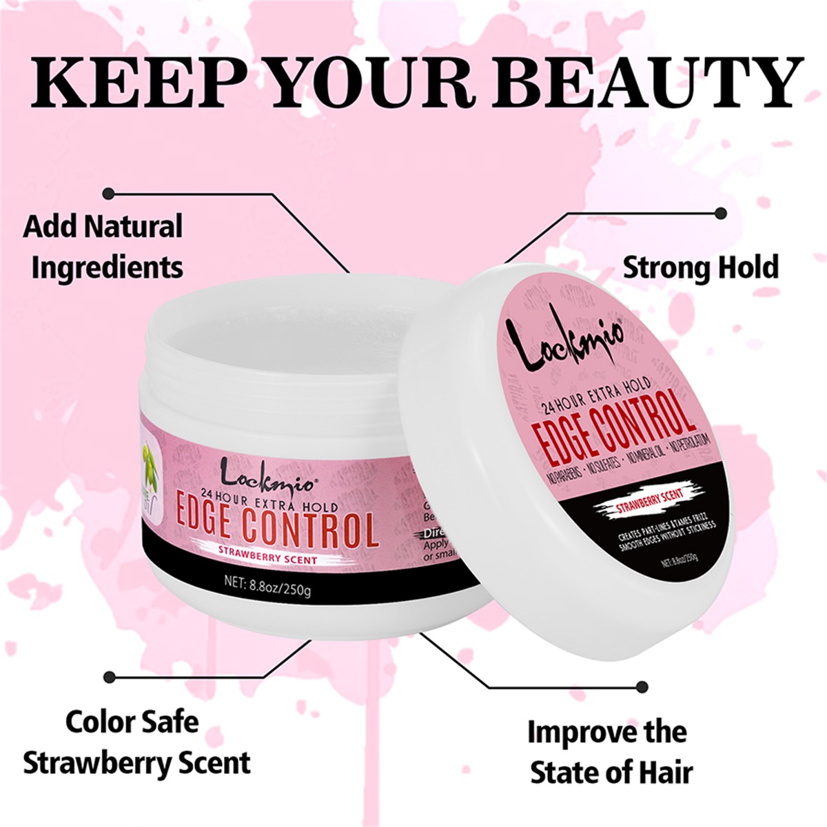 ล็อคไมโอ 250 กรัม แว็กซ์จัดแต่ - Edge Control Gel บทวิจารณ์และราคา